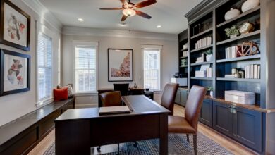 Decorate a home office