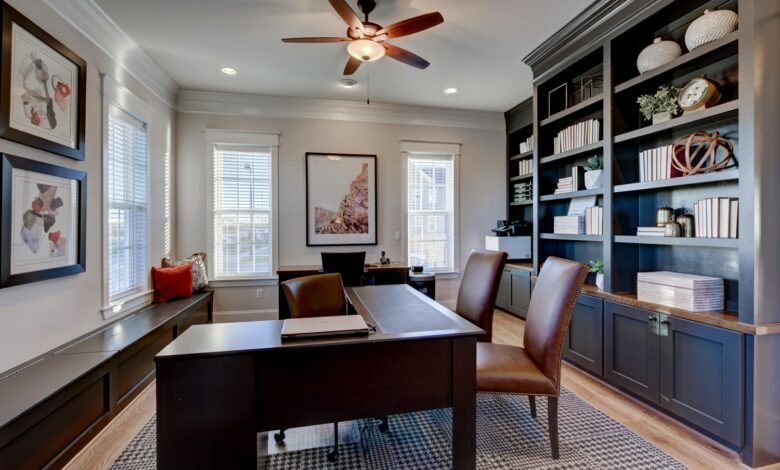 Decorate a home office