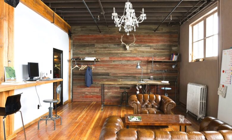 industrial home decor