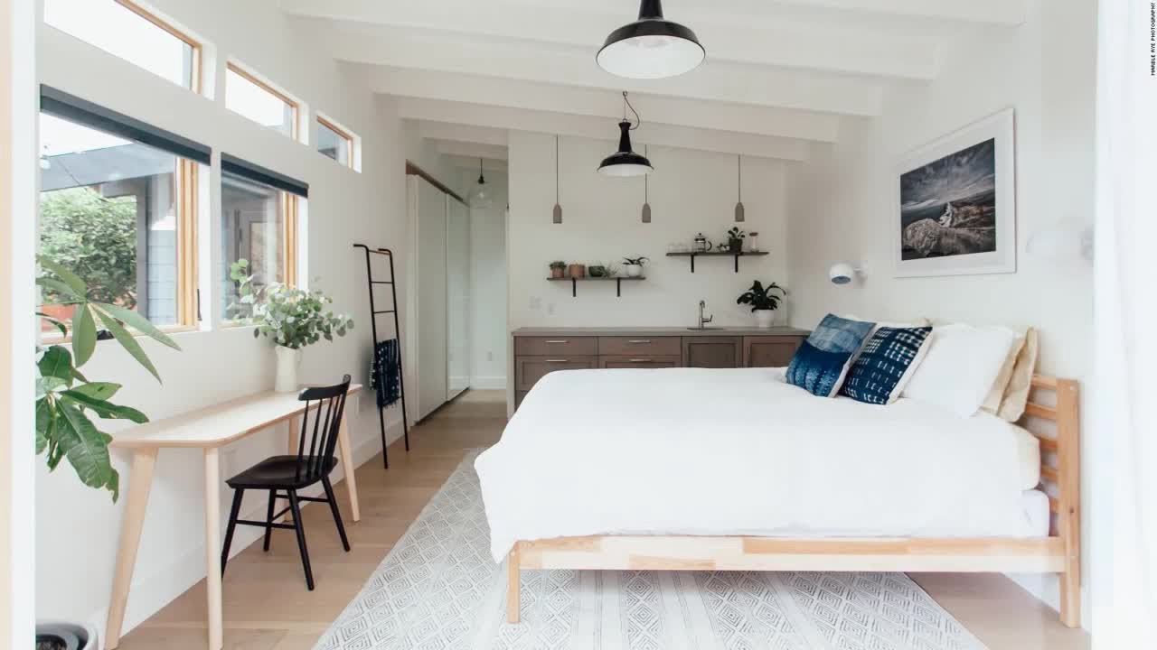 Guest Bedroom and Living Spaces
