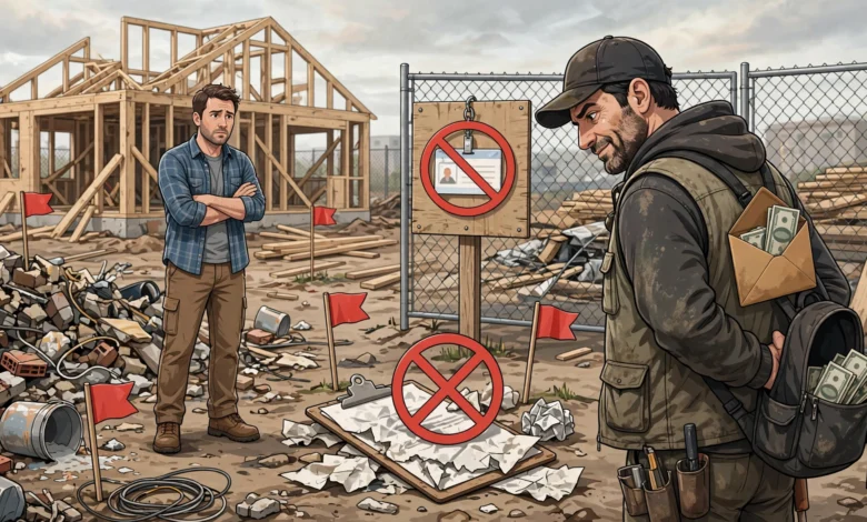 12 Red Flags to Watch for When Hiring a Contractor