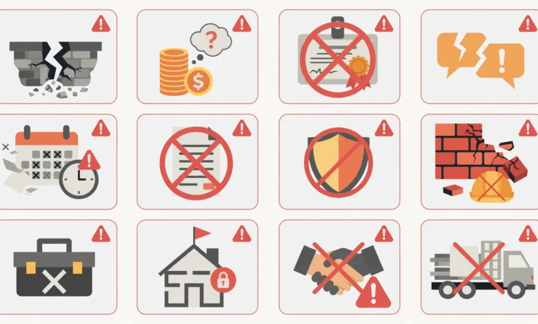 15 Red Flags to Avoid When Choosing a Home Builder