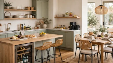 20 Kitchen & Dining Ideas That Make Entertaining Easy