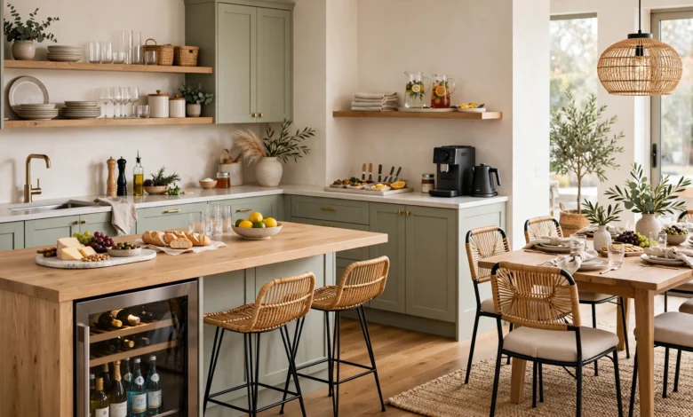 20 Kitchen & Dining Ideas That Make Entertaining Easy