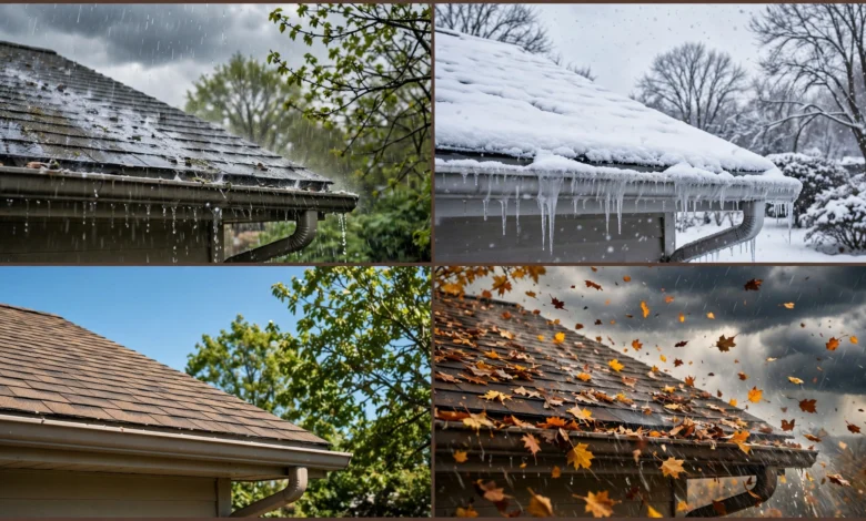 How Weather Affects Your Roof and Gutters Year-Round