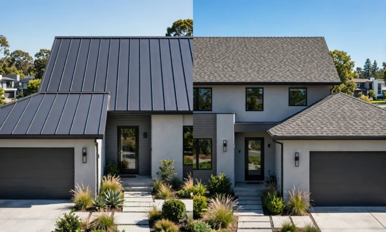 How to Choose Between Metal and Shingle Roofing