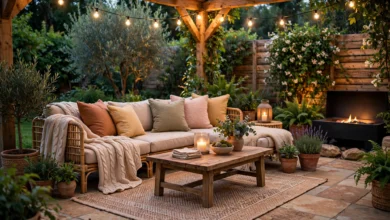 How to Create a Cozy Outdoor Living Room