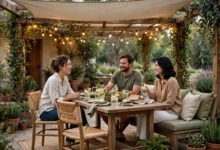 How to Create an Outdoor Dining Space That Gets Used