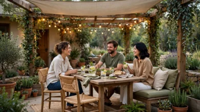 How to Create an Outdoor Dining Space That Gets Used