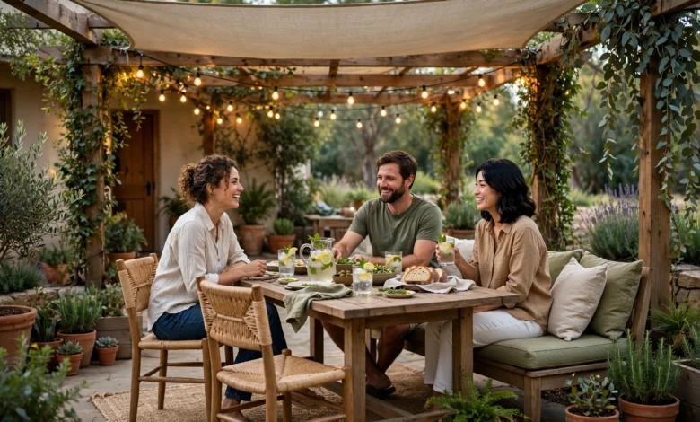 How to Create an Outdoor Dining Space That Gets Used