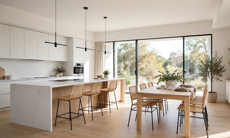 How to Design an Open-Concept Kitchen and Dining Area
