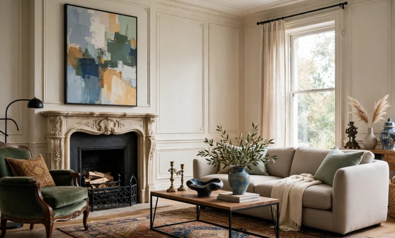 . How to Mix Modern and Traditional Styles in Your Living Room