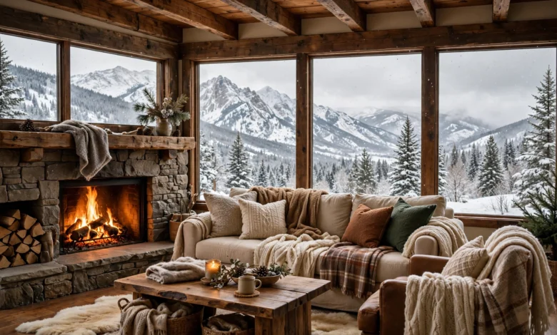 Living Room Ideas for Cozy Winters in Colorado