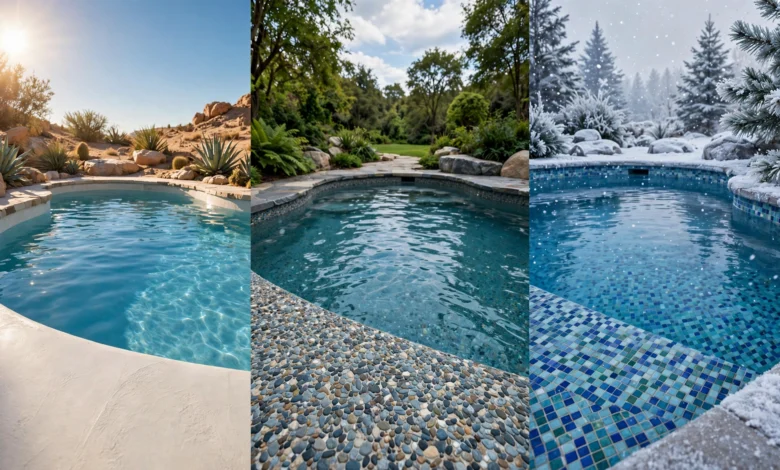 How to Choose the Right Swimming Pool Finish for Your Climate